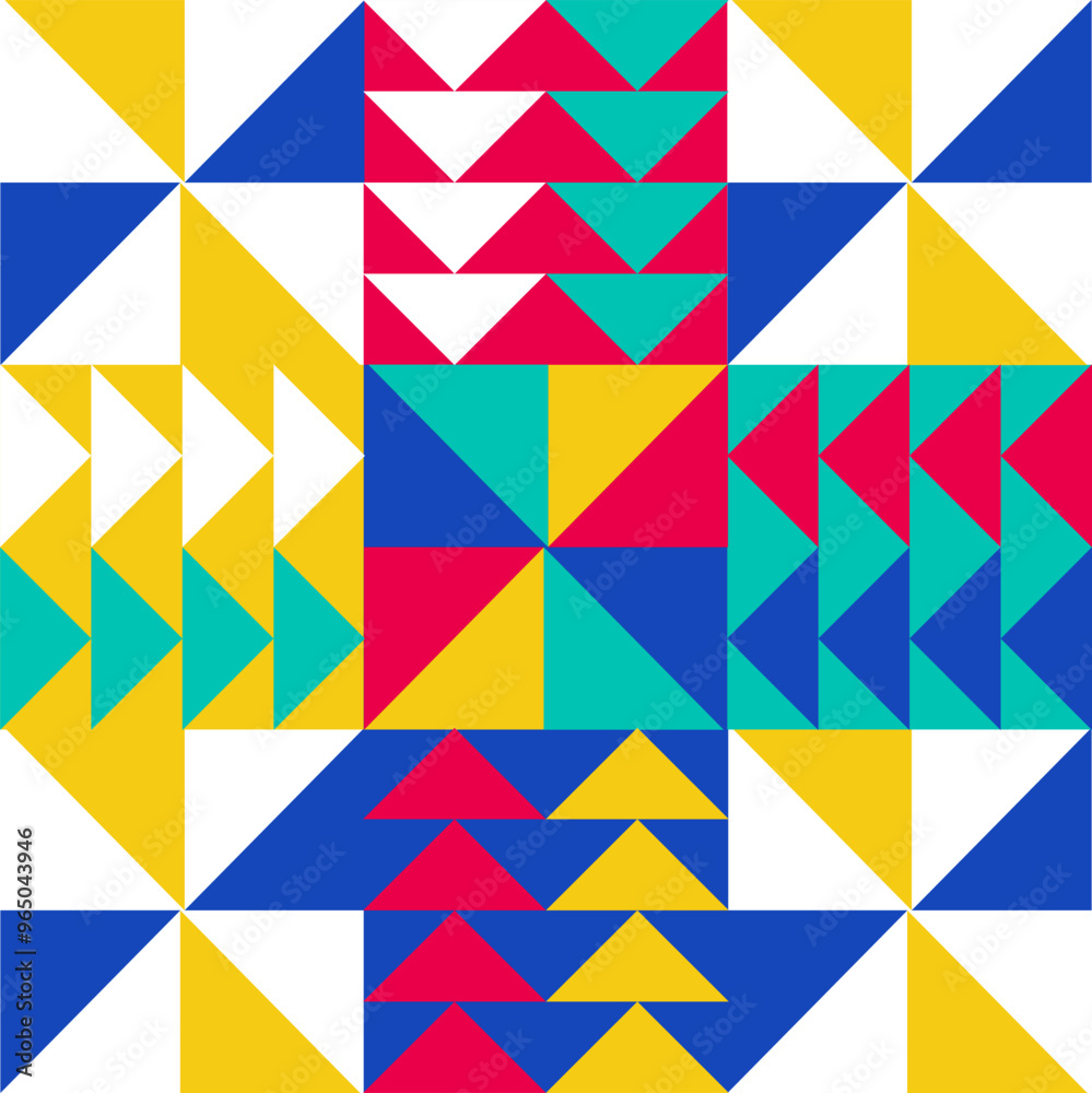 seamless pattern in scandinavian style postcard with Retro clean concept design seamless pattern in scandinavian style postcard with Retro clean concept design