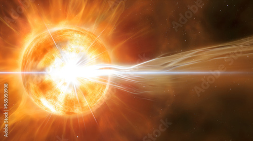 Cosmic Catastrophe  A Supernova Engulfs a Small Body