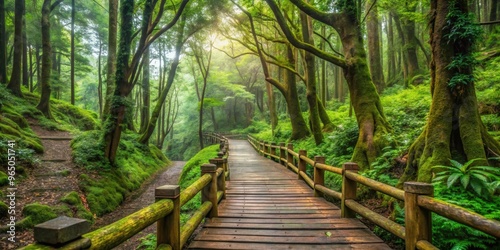 Tranquil forest trail in Yangmingshan, Taipei, Taiwan, forest, Yangmingshan, Taipei, Taiwan, Erziping, hiking, landscape photo