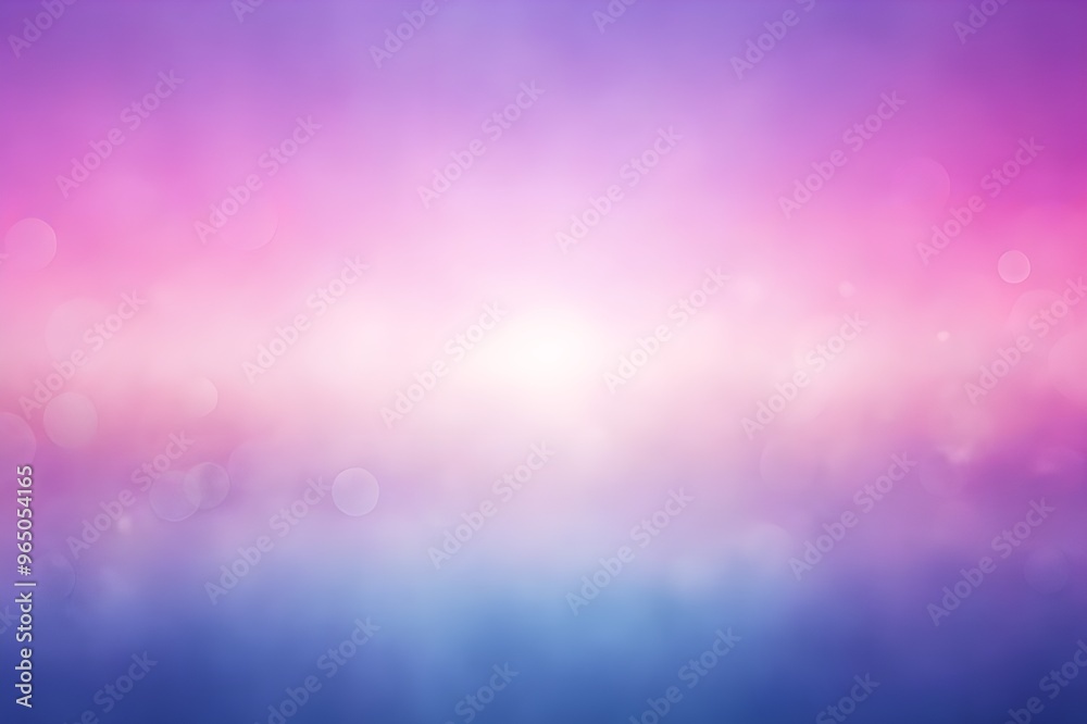 Ethereal Foggy Sky with Blurred Pastel Gradient, Shades of Pink and Purple smooth textured Background