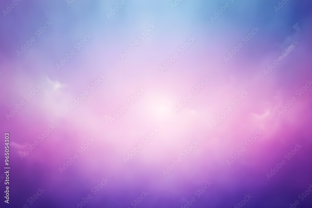 Ethereal Foggy Sky with Blurred Pastel Gradient, Shades of Pink and Purple smooth textured Background