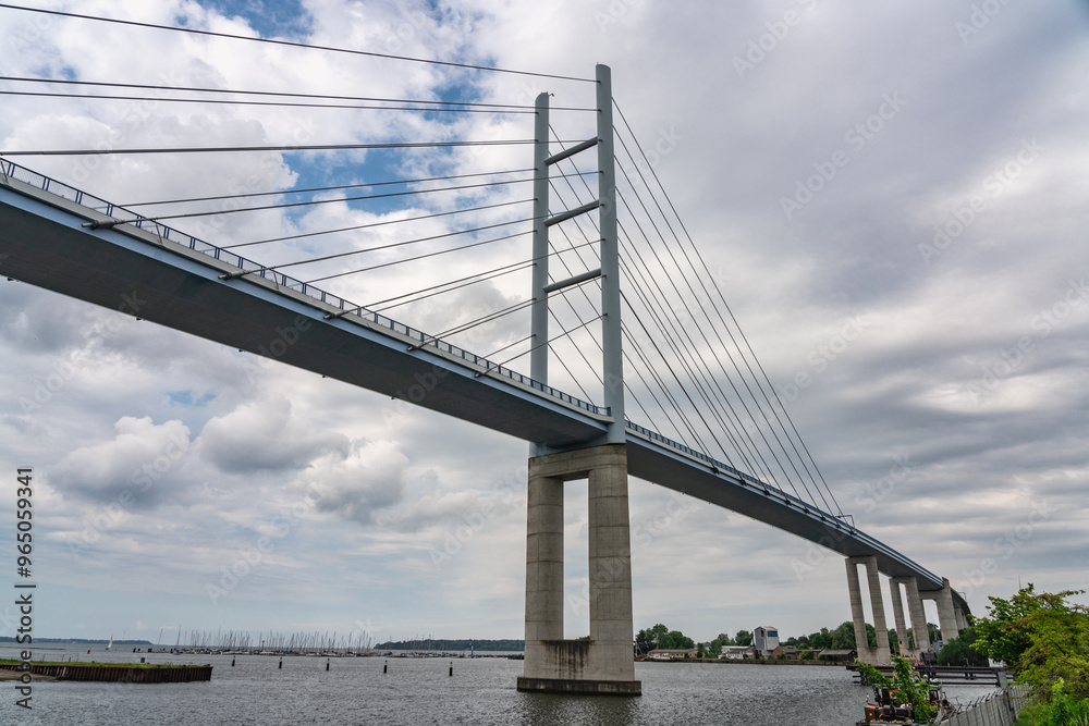 Naklejka premium Rügenbrücke in Stralsund