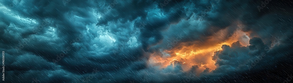 Stormy nature scene with heavy, dark clouds swirling above, dramatic lighting, intense atmospheric mood, high-resolution textures of stormy skies, copy space for weather updates, cinematic dramatic Stormy nature scene with heavy, dark clouds swirling above, dramatic lighting, intense atmospheric mood, high-resolution textures of stormy skies, copy space for weather updates, cinematic dramatic