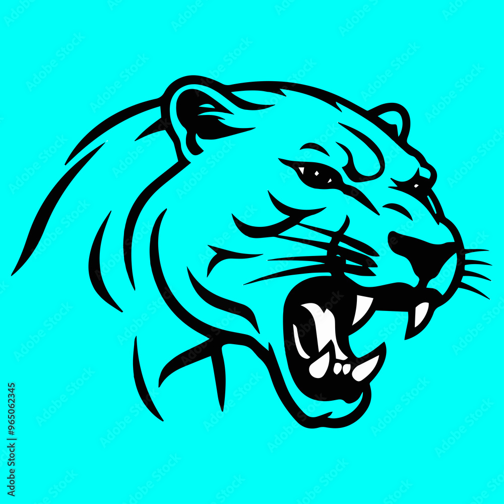 Panther Logo Design Vactor Artwork Panther Logo Design Vactor Artwork