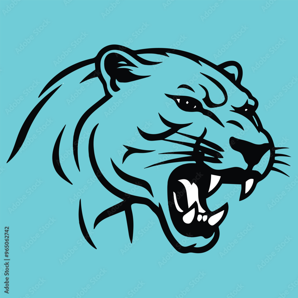 Panther Logo Design Vactor Artwork Panther Logo Design Vactor Artwork