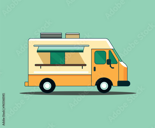 Food Truck vector illustration