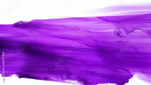 Abstract purple and white textured brush strokes. Grunge transition