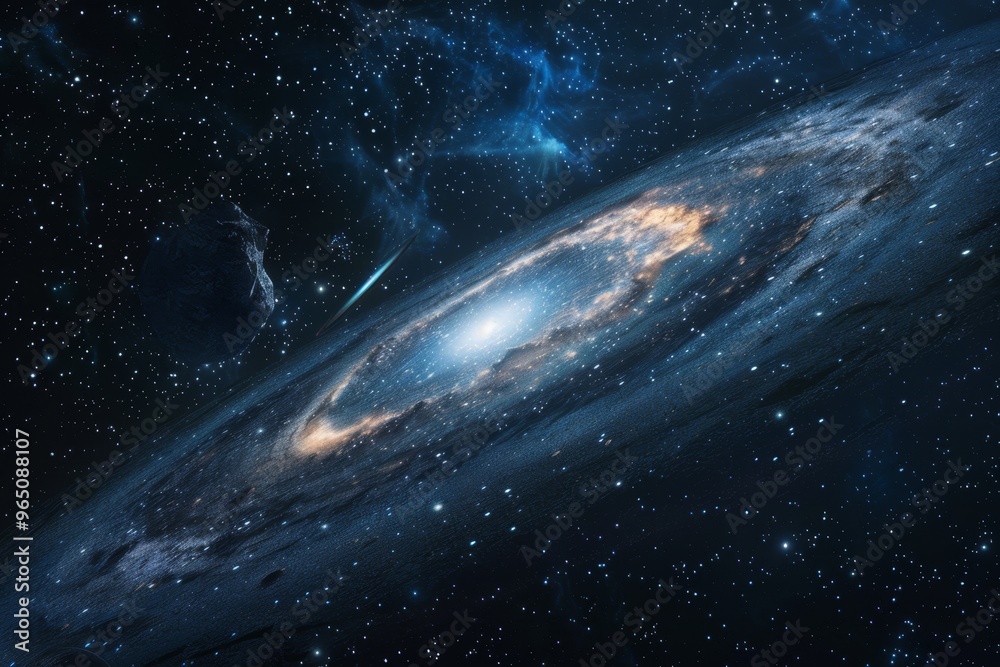 Fototapeta premium Beautiful Outer Space View