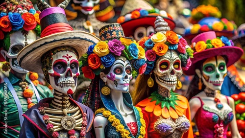 Research famous figures associated with Day of the Dead photo