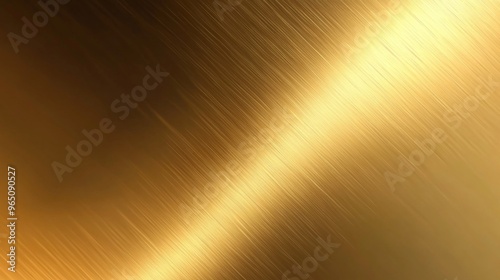  Shiny Gold Gradient Background with Subtle Metallic Sheen 