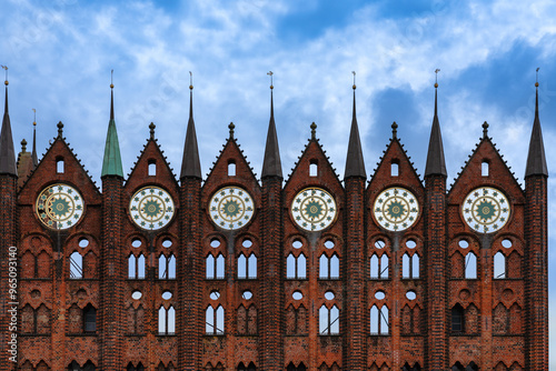 Rathaus am alten Markt in Stralsund photo