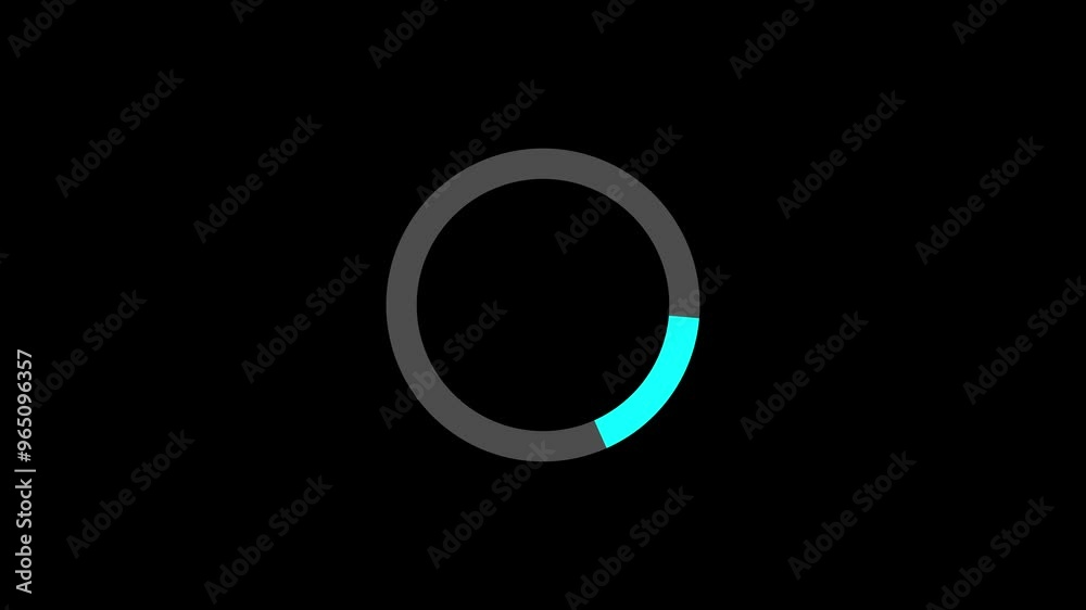 Loading bar. Abstract circle loading bar animation with moving progress. Loading bar. Abstract circle loading bar animation with moving progress.