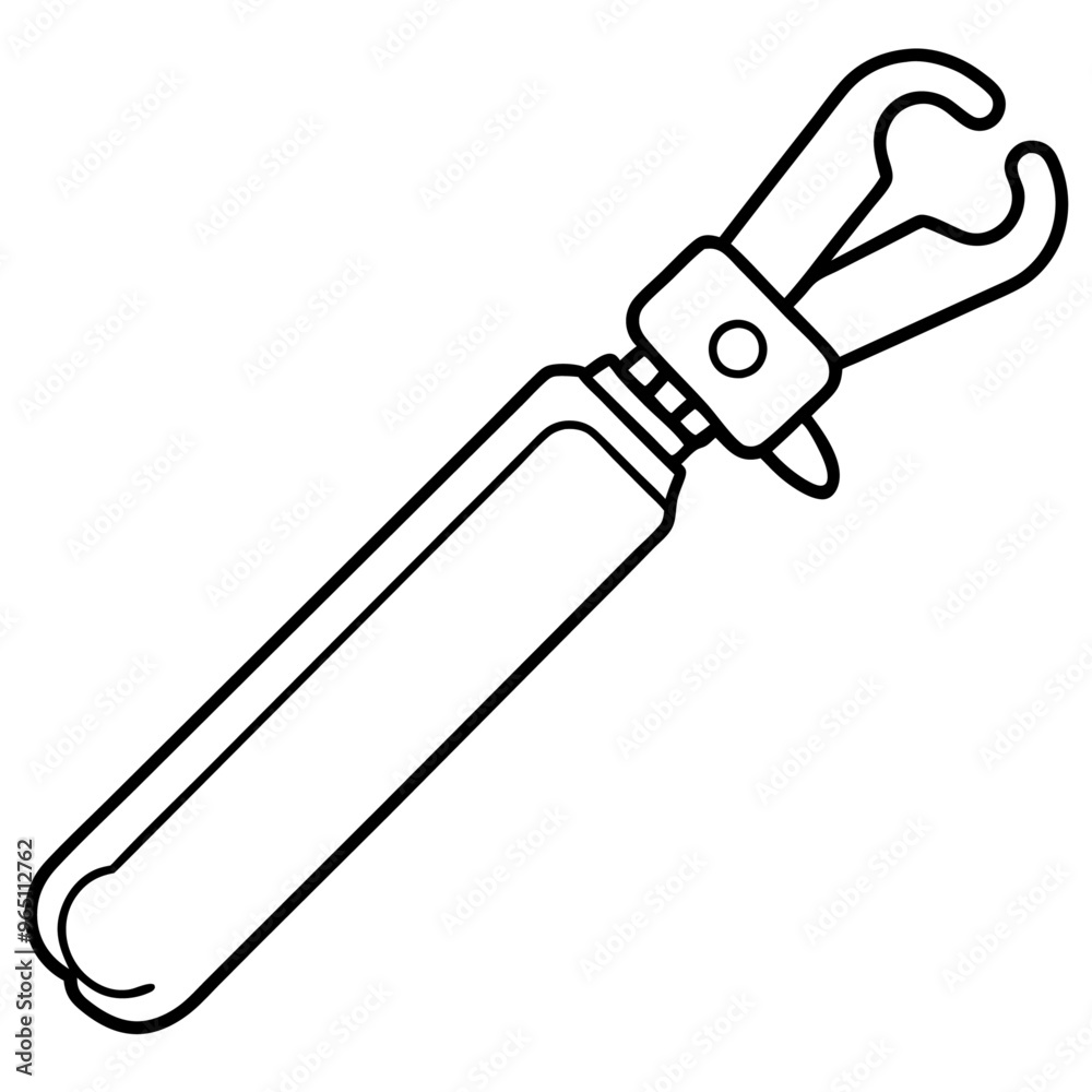 can opener outline coloring book page line art illustration digital drawing can opener outline coloring book page line art illustration digital drawing