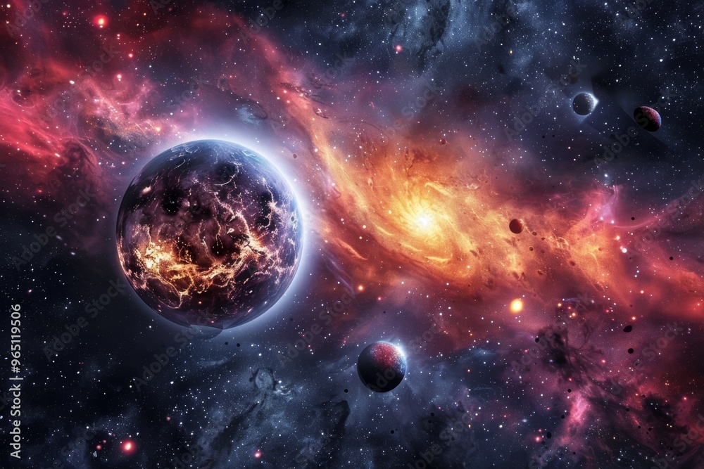 Beautiful Outer Space View