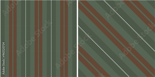 Vector checkered pattern. Tartan, textured seamless twill for flannel shirts, duvet covers, other autumn winter textile mills. Vector Format