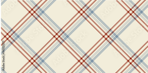 Vector checkered pattern. Tartan, textured seamless twill for flannel shirts, duvet covers, other autumn winter textile mills. Vector Format