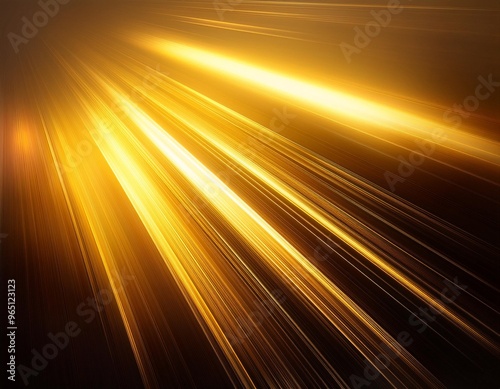 Abstract background image with swirling golden light and dark contrast