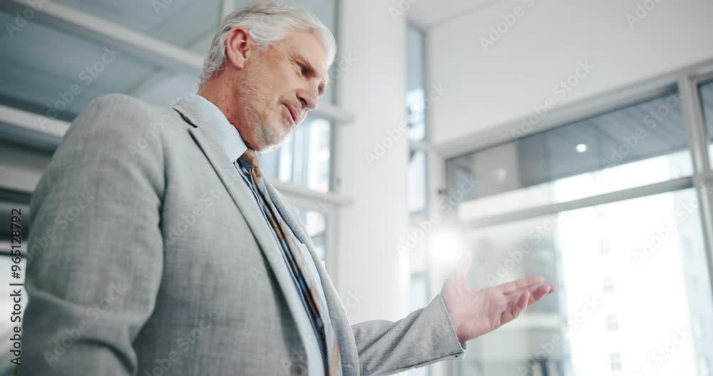 Businessman, handshake and office for negotiation, deal or legal settlement in law firm or dispute. Mature person, welcome and support as lawyer in crisis resolution, court case or mediation process Businessman, handshake and office for negotiation, deal or legal settlement in law firm or dispute. Mature person, welcome and support as lawyer in crisis resolution, court case or mediation process