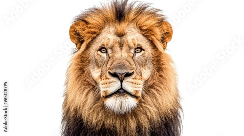 male lion portrait