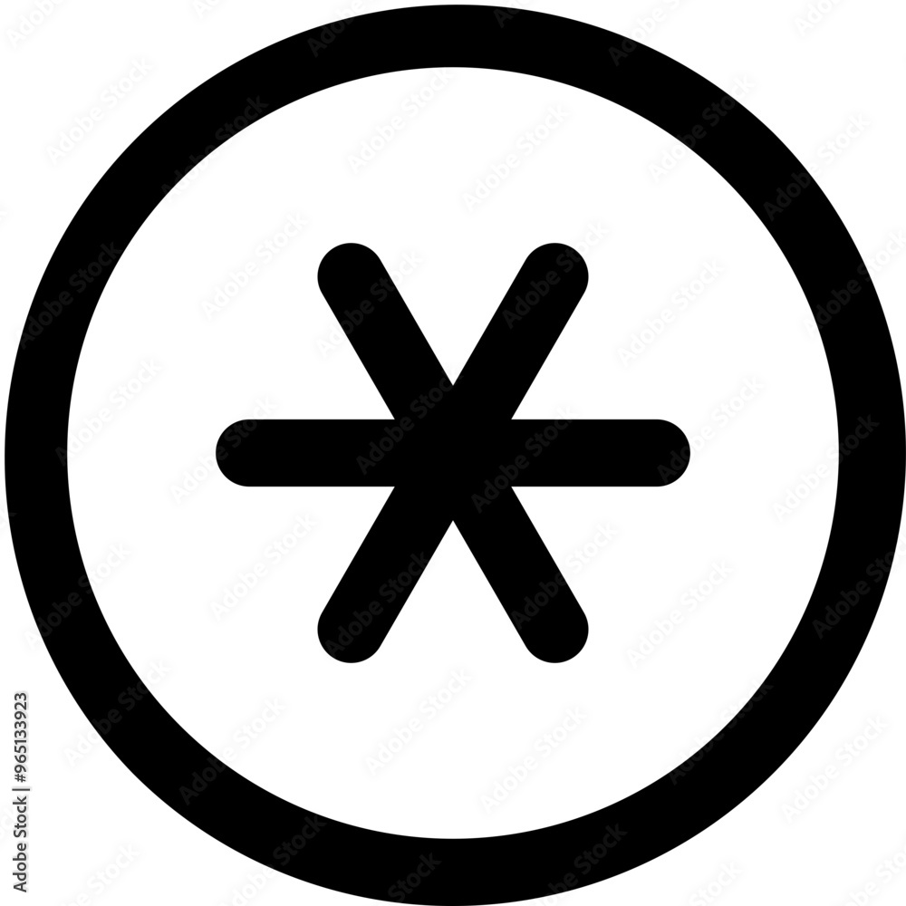 Obraz premium asterisk