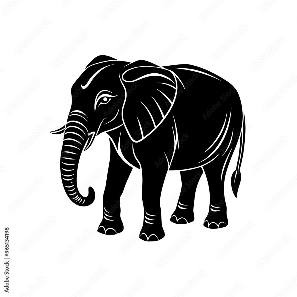 elephant silhouette vector illustration sublimation elephant silhouette vector illustration sublimation