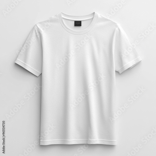 Mockup T-Shirt on white background.