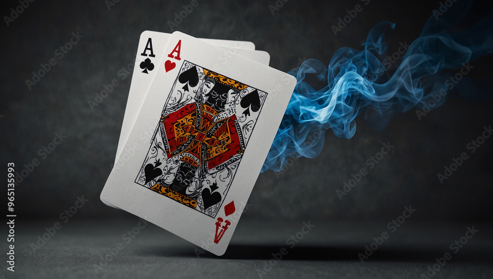 Obraz premium flush poker