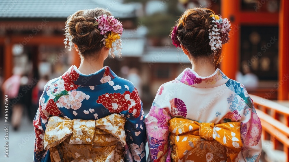 Japanese fashion such as kimonos, yukatas, and haori jackets Japanese fashion such as kimonos, yukatas, and haori jackets