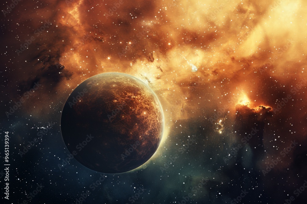 Obraz premium Beautiful Outer Space View