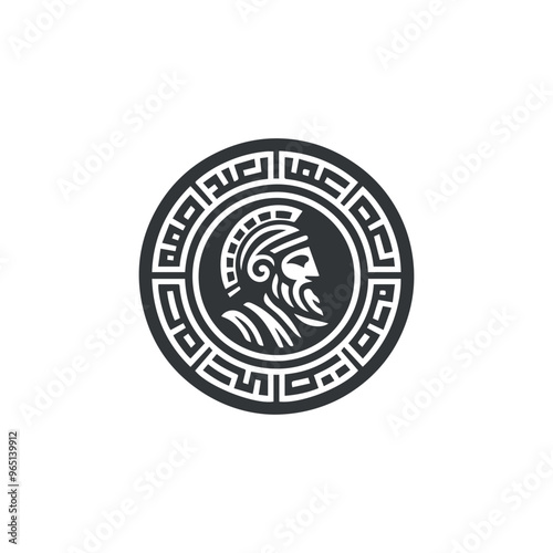 Ancient medallion logo