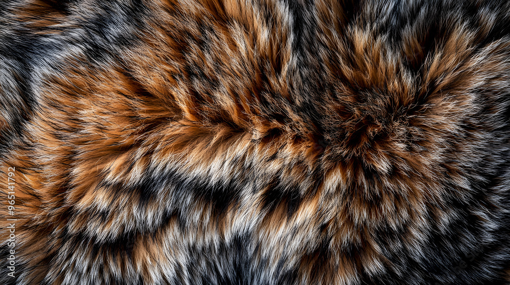 intricate fur texture arranged in symmetrical patterns, highlighting the elegance and refinement intricate fur texture arranged in symmetrical patterns, highlighting the elegance and refinement