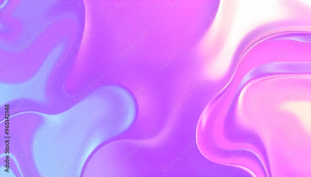 3D modern wallpaper background is made up of a 3d holographic liquid wave, iridescent chrome fluid silk, and neon metal gradient effects.