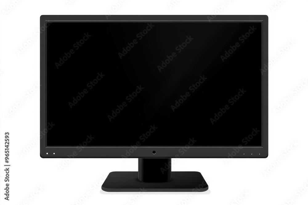lcd monitor isolated on white backgroun lcd monitor isolated on white backgroun