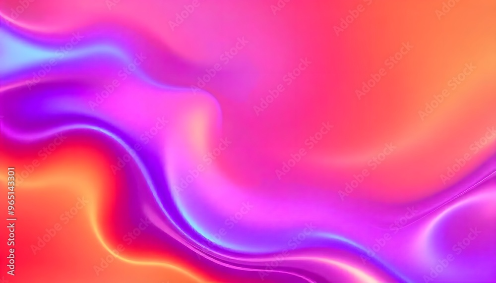 3D modern wallpaper background is made up of a 3d holographic liquid wave, iridescent chrome fluid silk, and neon metal gradient effects. 3D modern wallpaper background is made up of a 3d holographic liquid wave, iridescent chrome fluid silk, and neon metal gradient effects.