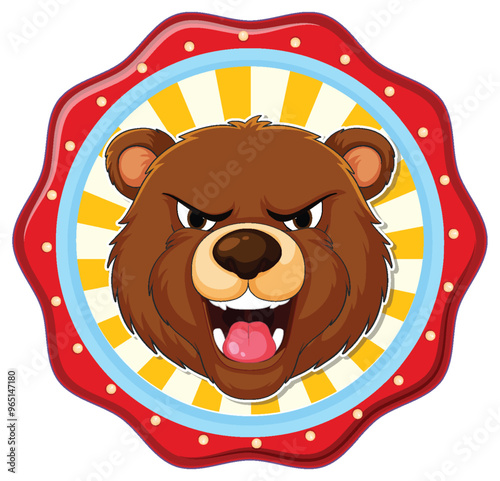 Angry Bear Emblem