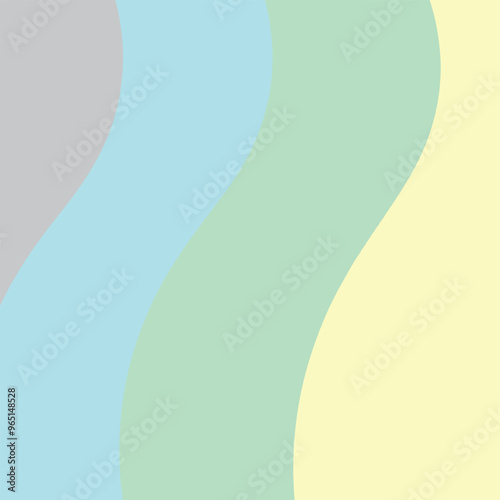 Abstract background from colored shaped lines