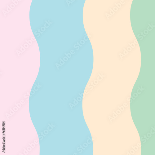 Abstract background from colored shaped lines