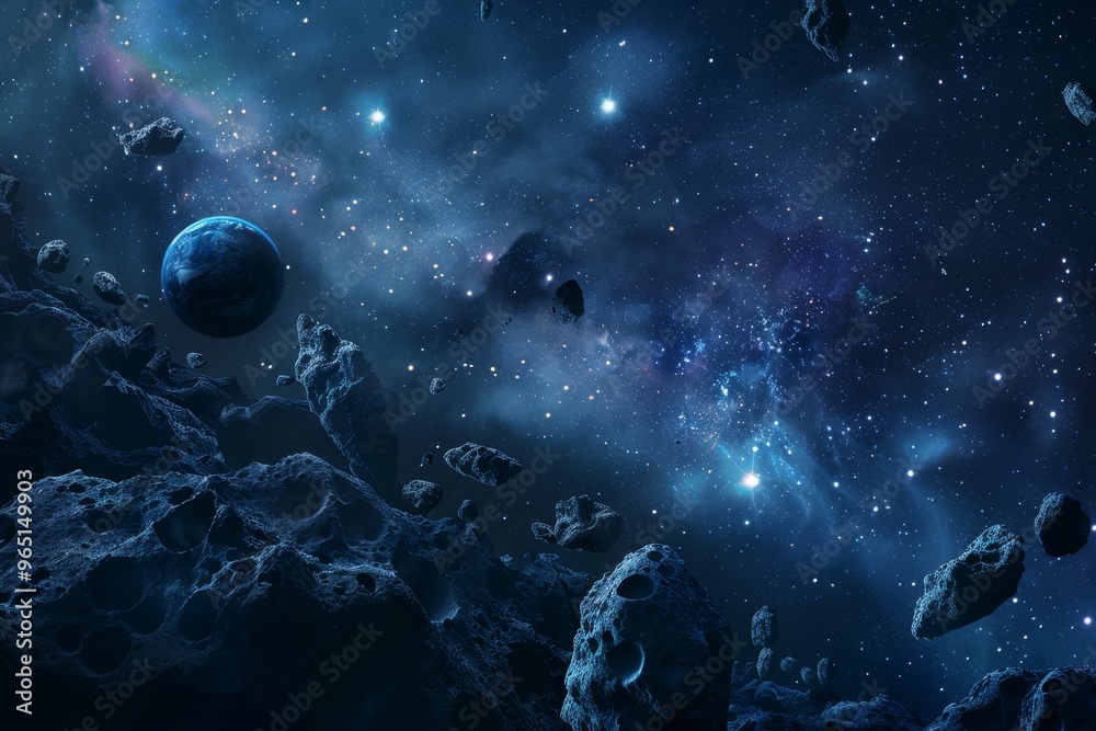Fototapeta premium Beautiful Outer Space View