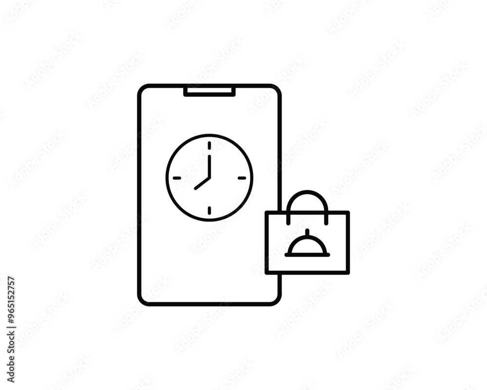 Online order icon vector symbol design illustration Online order icon vector symbol design illustration