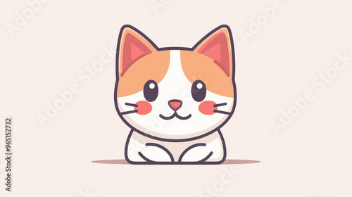 Discover a sleek and charming cat avatar, beautifully designed with clean lines and customizable features for a unique look.