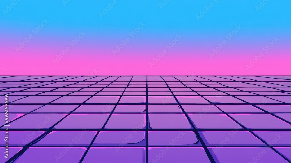 Dive into a vibrant s cyberpunk vibe with a retro grid design, perfect for modern art styles and illustrations. Dive into a vibrant s cyberpunk vibe with a retro grid design, perfect for modern art styles and illustrations.