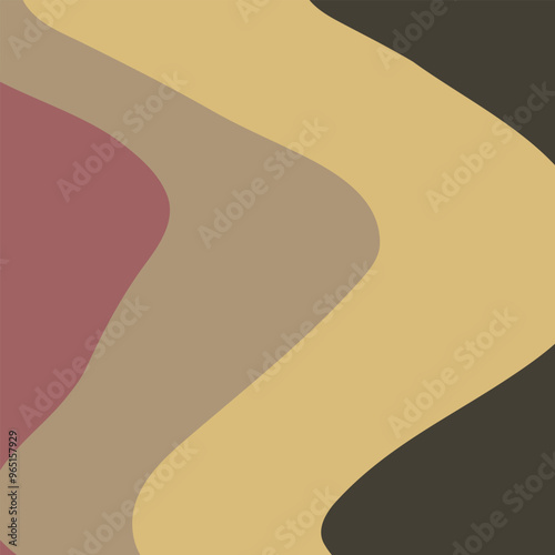 Abstract background from colored shaped lines