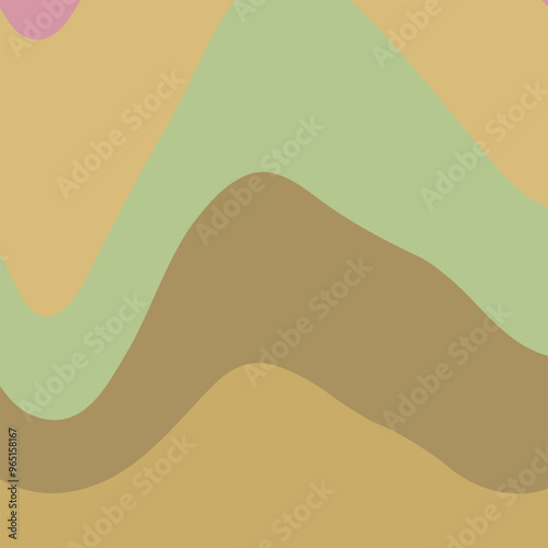 Abstract background from colored shaped lines