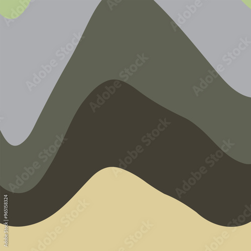 Abstract background from colored shaped lines