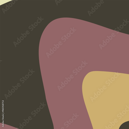 Abstract background from colored shaped lines