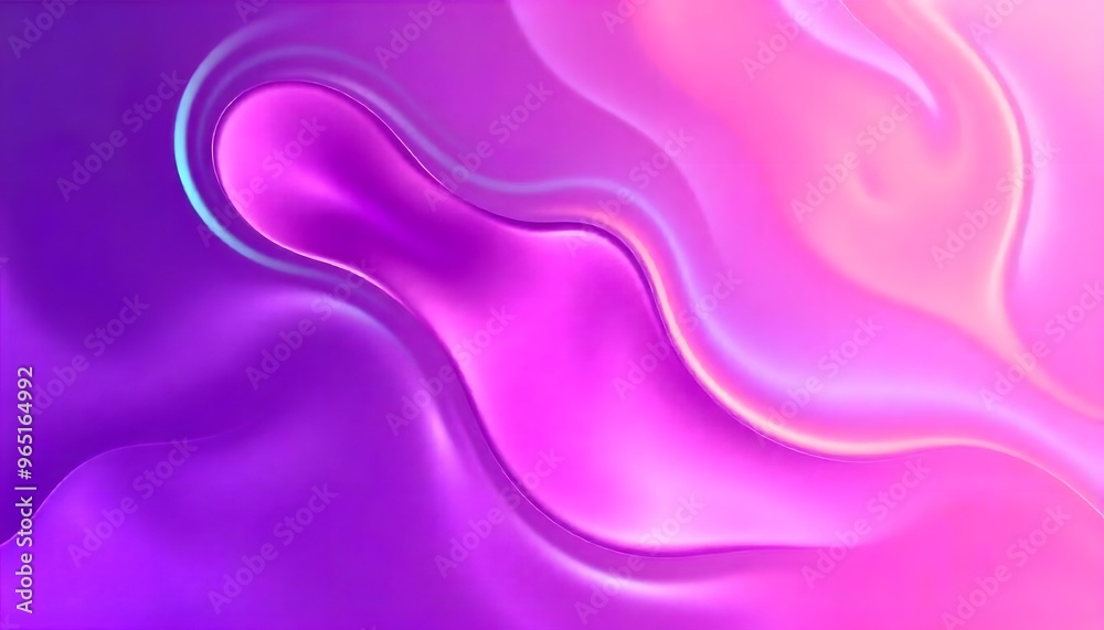 Obraz premium Fluid colors Abstract hologram gradient background suitable for computer wallpaper