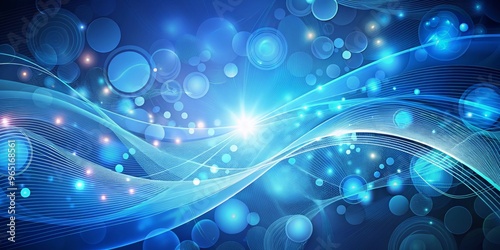 Abstract Blue Waves and Glo...