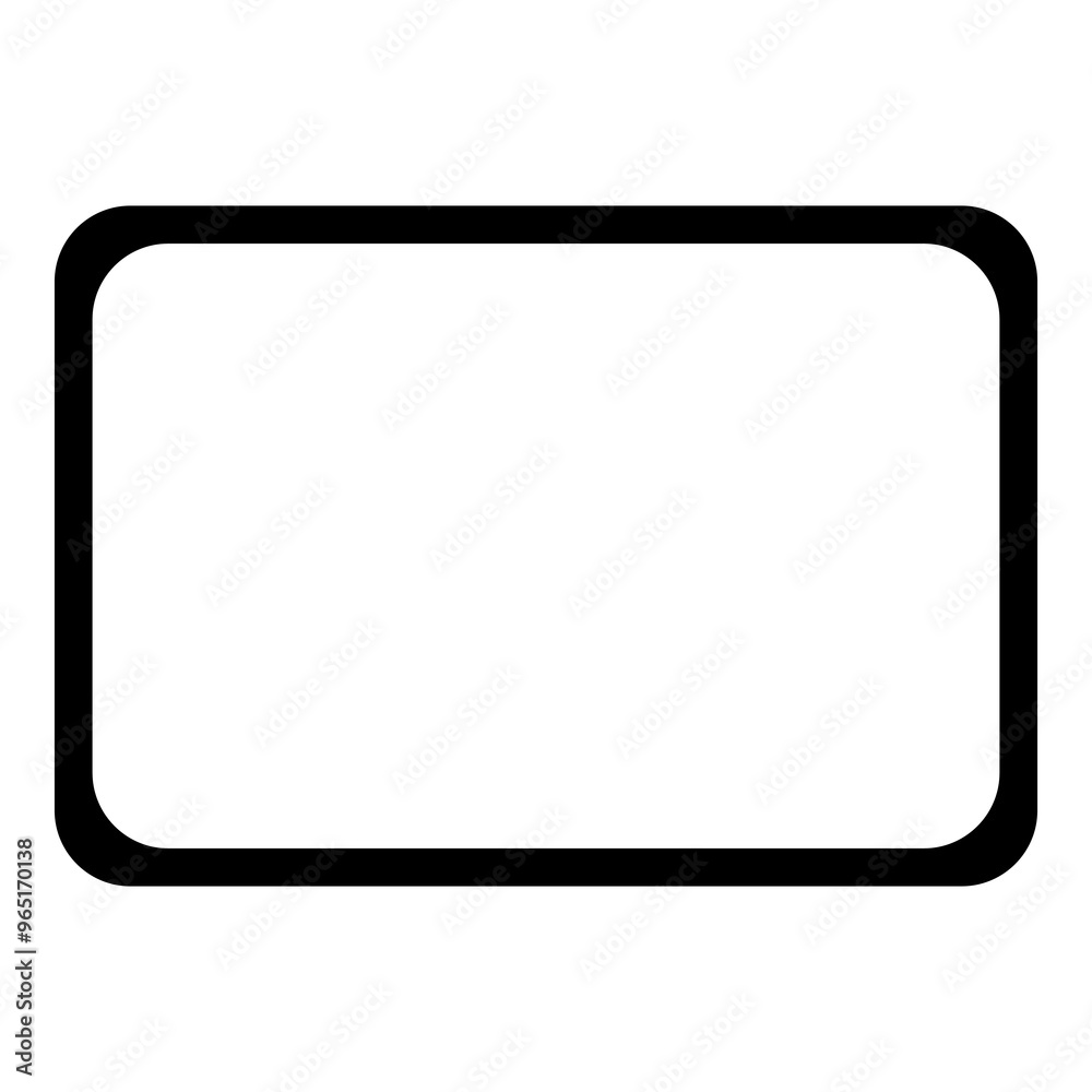 Square frames with round corners icon set, Vector graphic design template, simple abstract geometric shapes on a black. Isolated on transparent background. Frames Banner. Square frames with round corners icon set, Vector graphic design template, simple abstract geometric shapes on a black. Isolated on transparent background. Frames Banner.