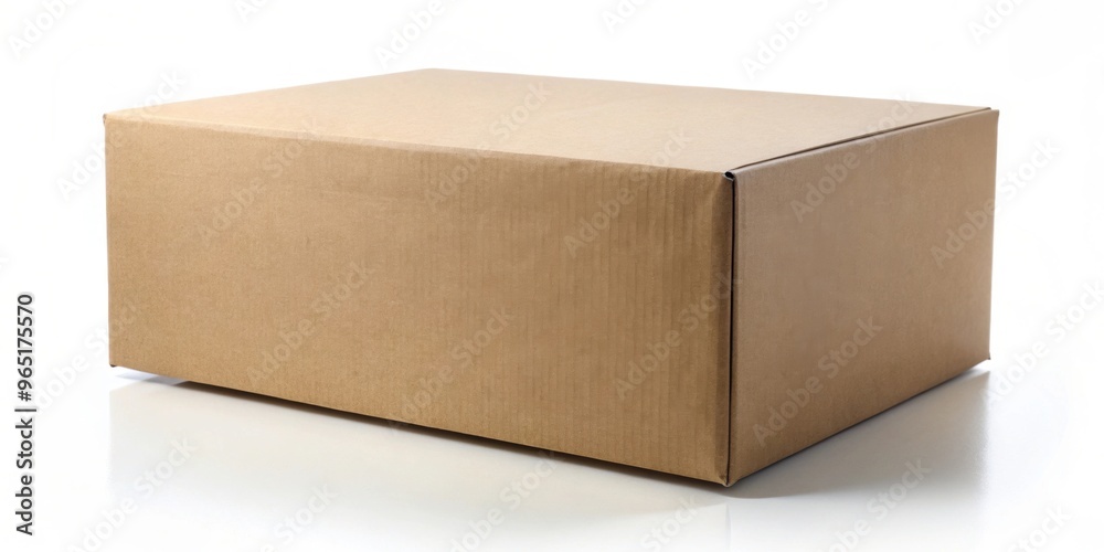 Empty cardboard box on top of white surface, box, empty, cardboard, isolated, plain, packaging, recycle, storage Empty cardboard box on top of white surface, box, empty, cardboard, isolated, plain, packaging, recycle, storage