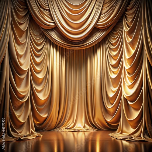 Golden Drapery Stage A Dram...